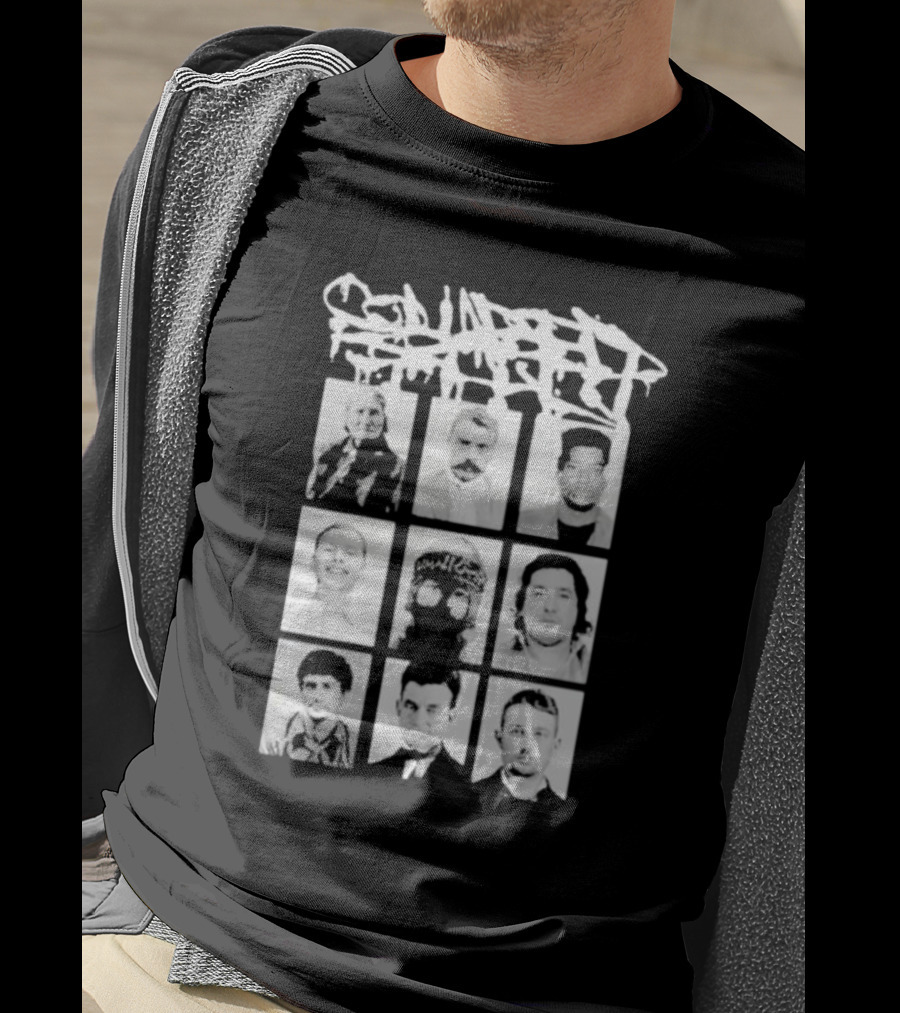 Collapsed Skull Shot Iconic Band Album Cover Style Portrait Collection T-Shirt