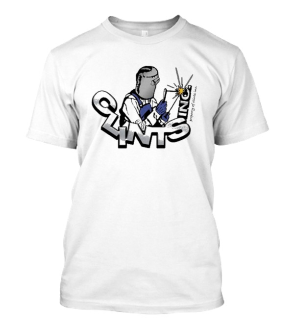 Property Of Mechanic Clint Inc Welding Clients Inc T-Shirt