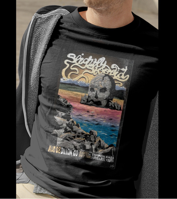 Slightly Stoopid Aug 08 2024 Dillon CO Common Kings Dirty Tour Fortunate Youth T-Shirt