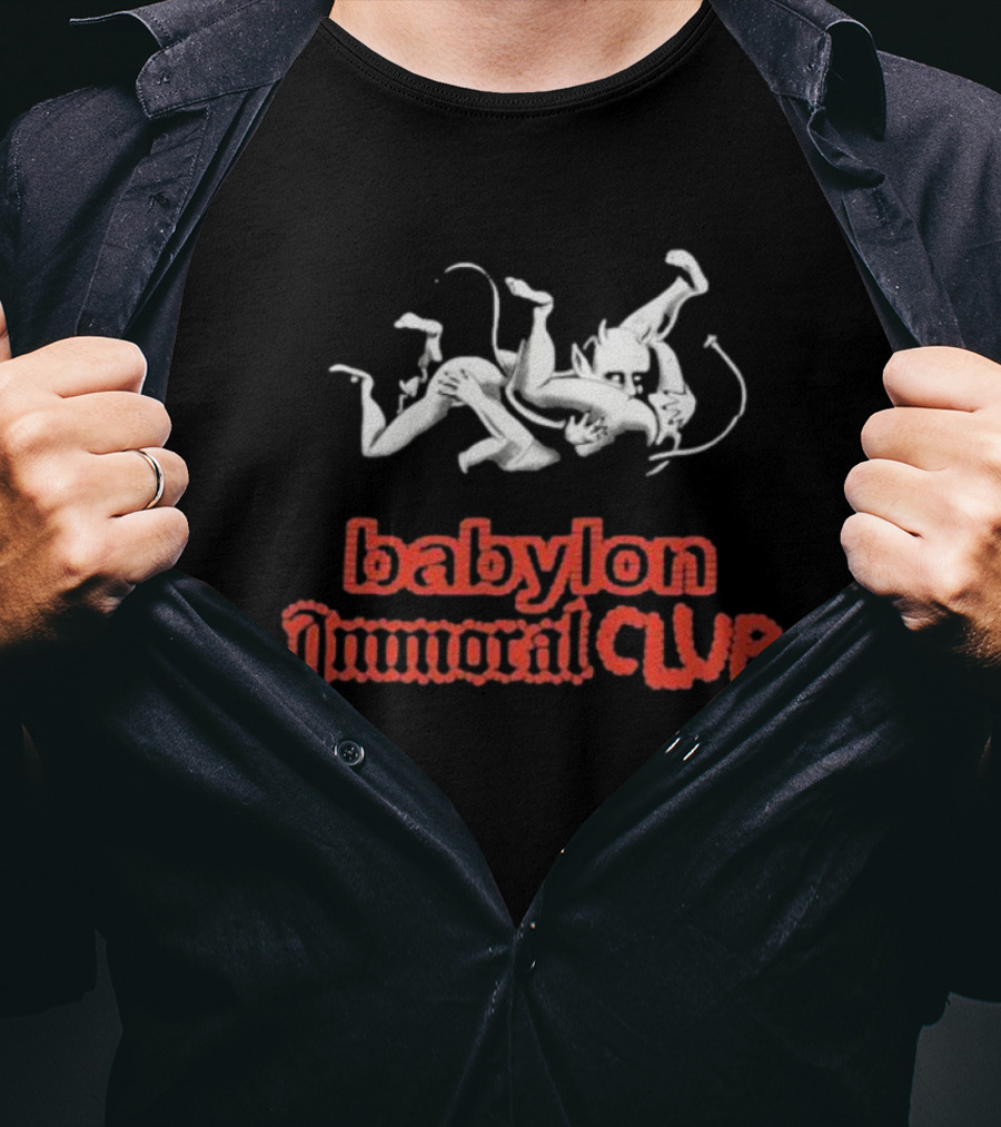 Babylon Immoral Club Devilish Figures T-Shirt
