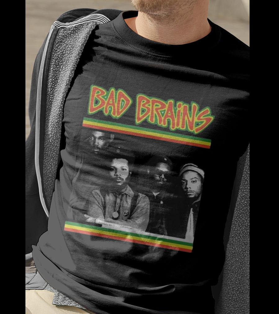 Bad Brains Reggae Punk Band Iconic Style Summer T-Shirt