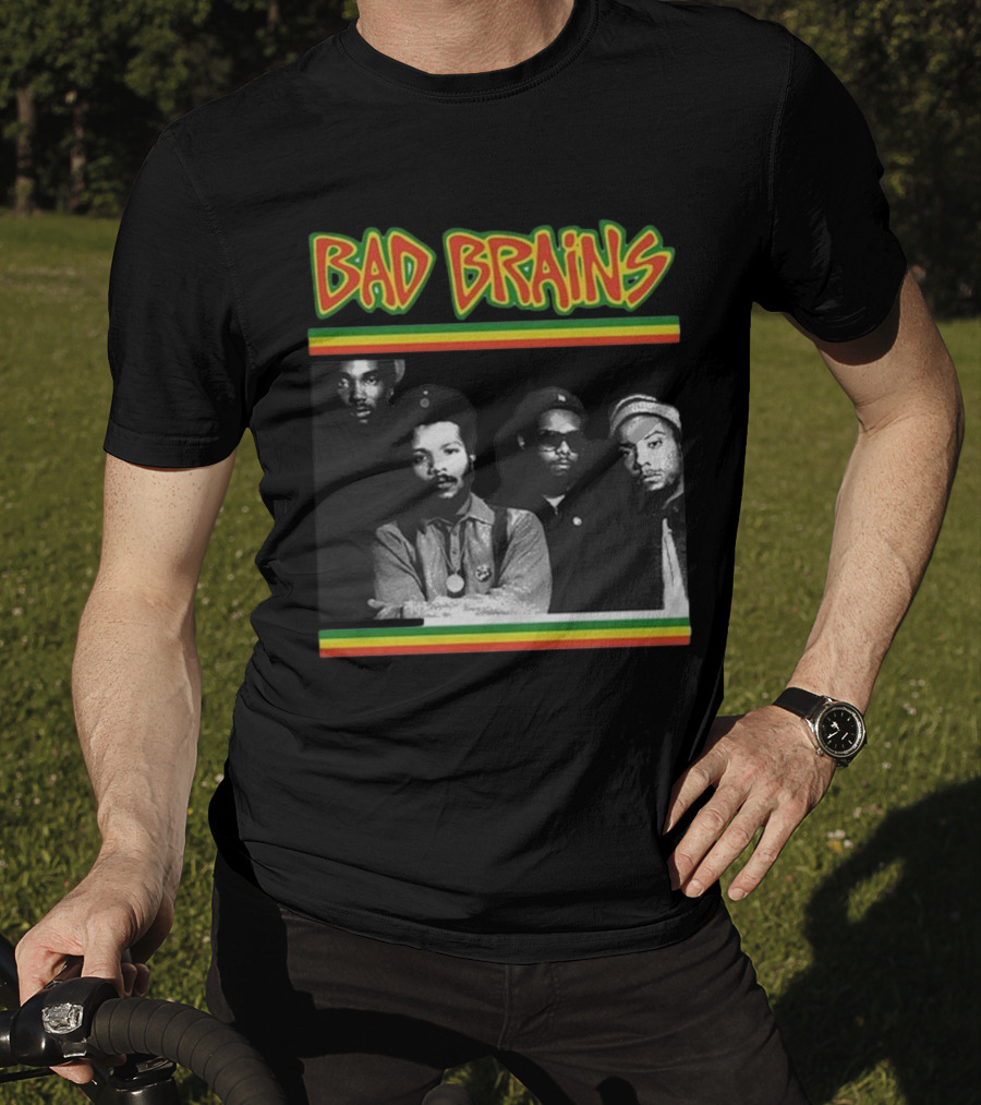 Bad Brains Reggae Punk Band Iconic Style Summer T-Shirt