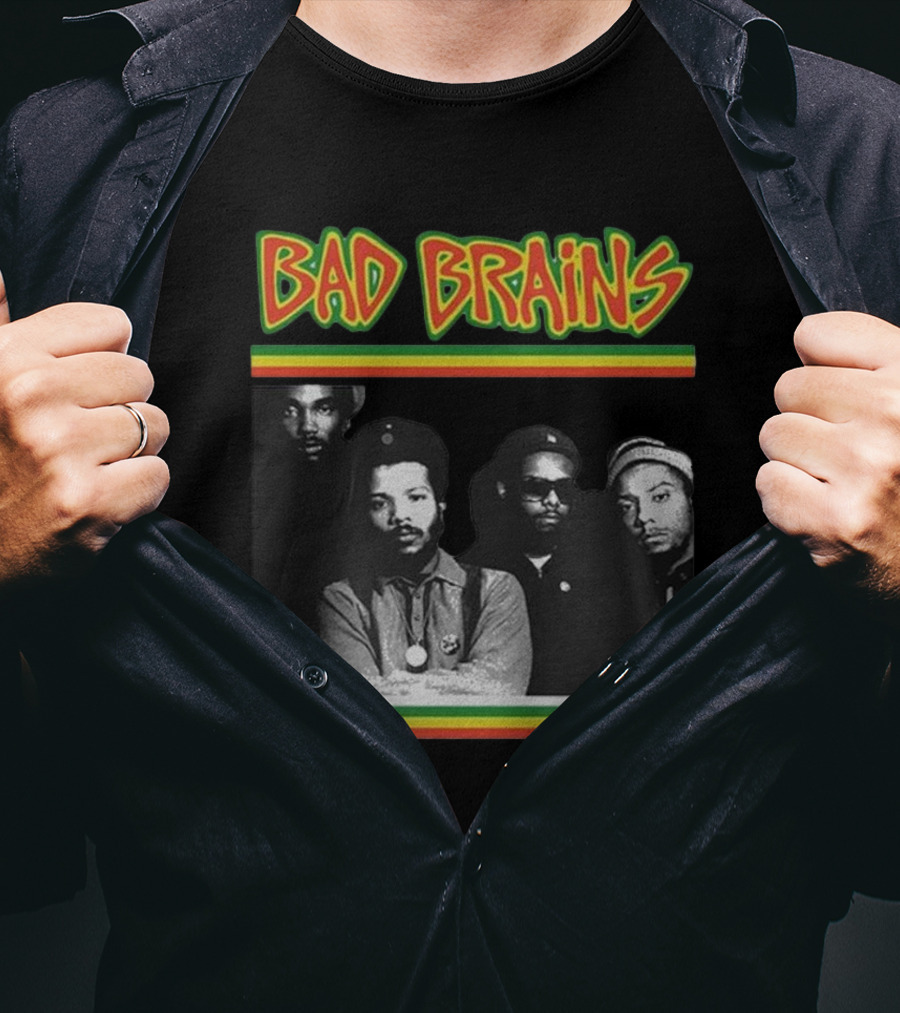Bad Brains Reggae Punk Band Iconic Style Summer T-Shirt