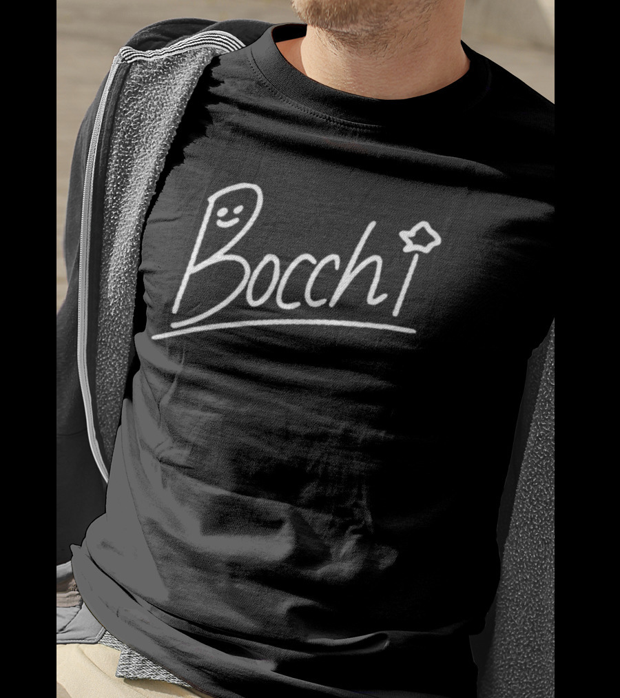 Bocchi Kuro VShojo Star Emoji T-Shirt