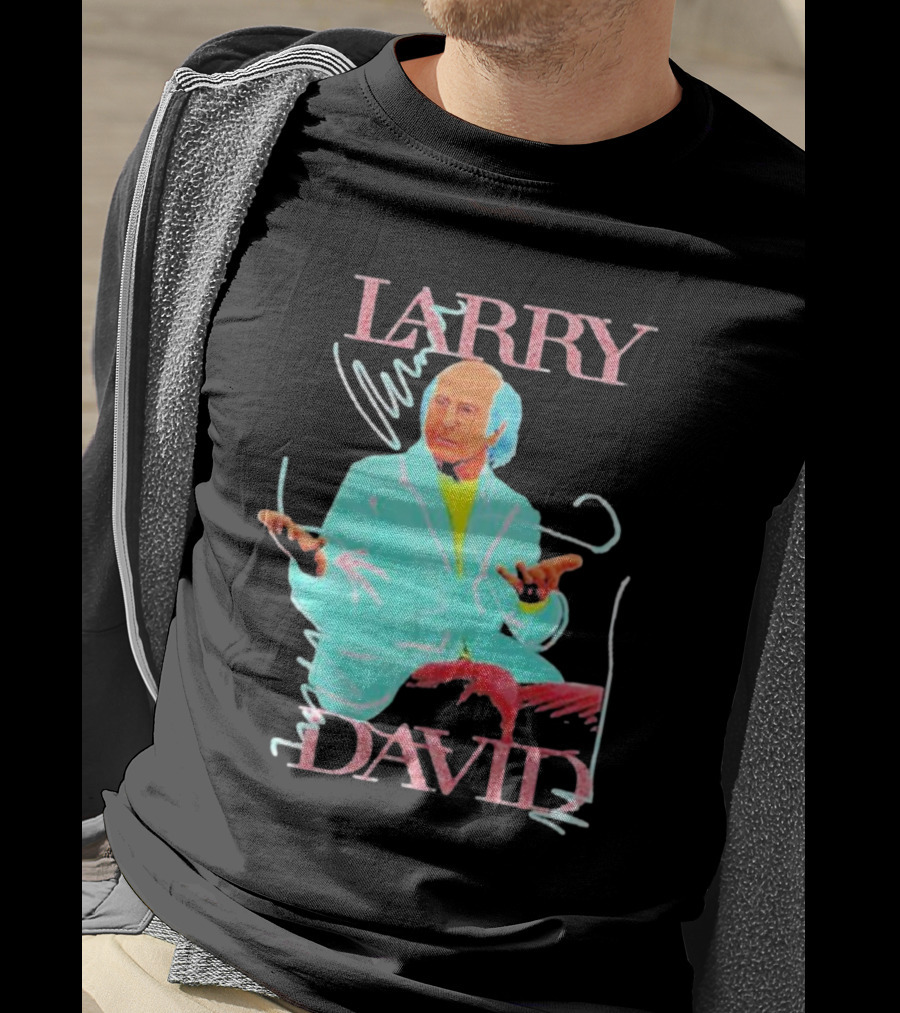 Larry David Pretty Good Retro Vibe Pastel T-Shirt