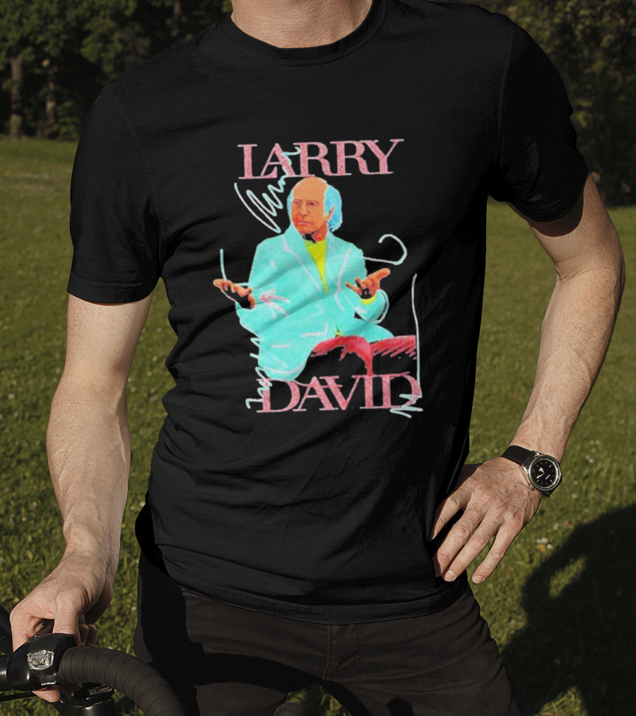 Larry David Pretty Good Retro Vibe Pastel T-Shirt