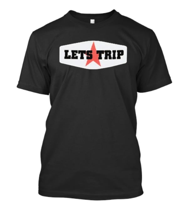 LETS TRIP Red Star T-Shirt
