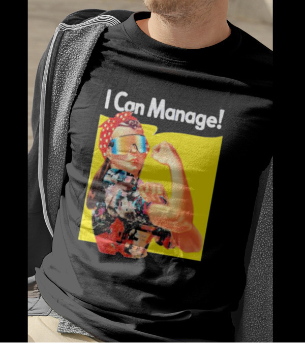 Local Dude Real Logan Ross I Can Manage Retro Iconic Concept T-Shirt