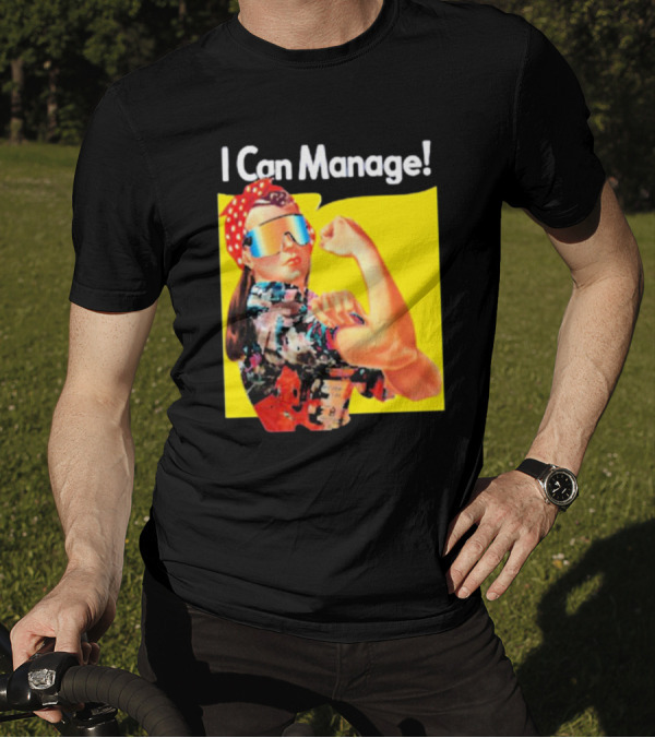 Local Dude Real Logan Ross I Can Manage Retro Iconic Concept T-Shirt