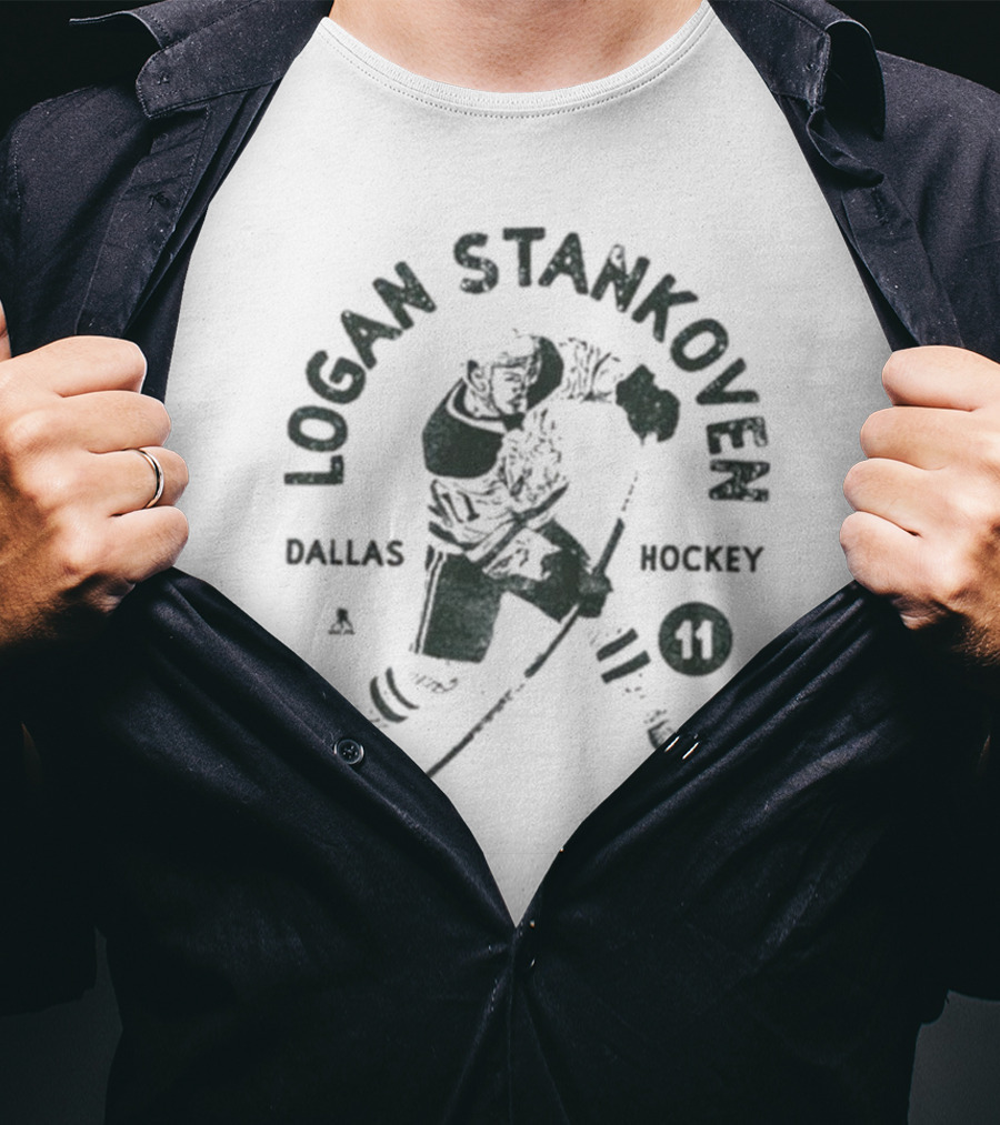 Logan Stankoven Dallas Hockey 11 T-Shirt