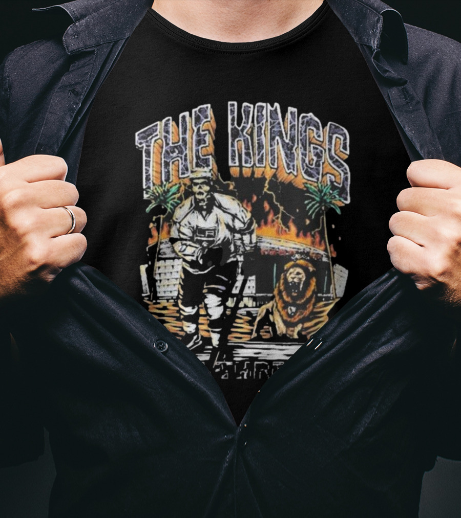 The Kings Hockey Los Angeles Lions Extremely Rare T-Shirt