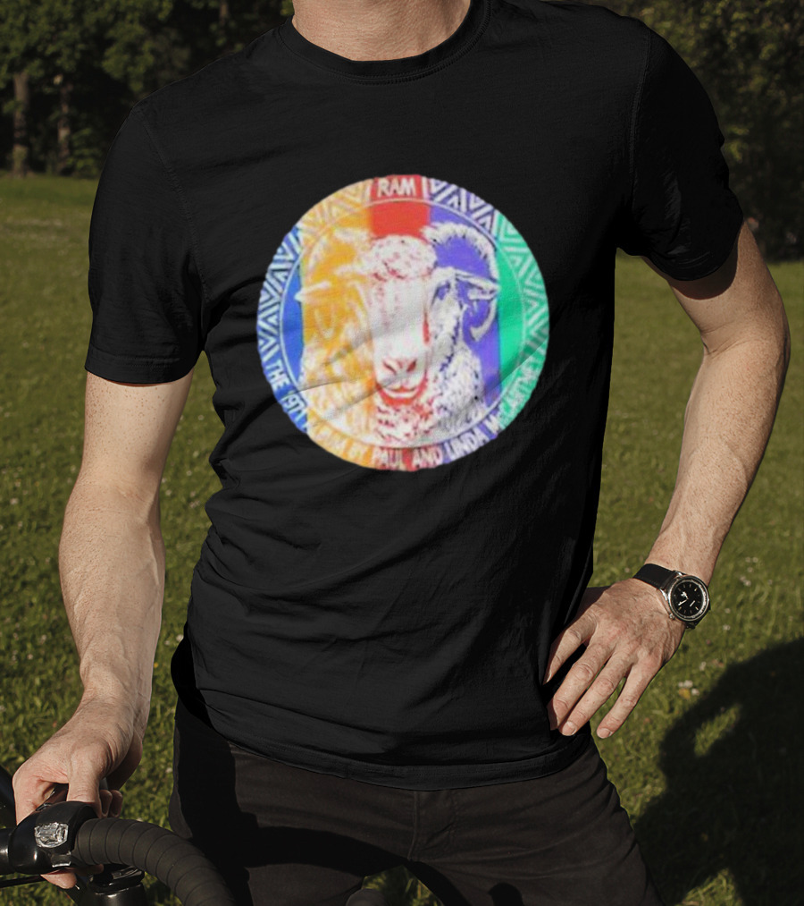 Ram The 1971 Album By Paul And Linda McCartney Multicolor T-Shirt