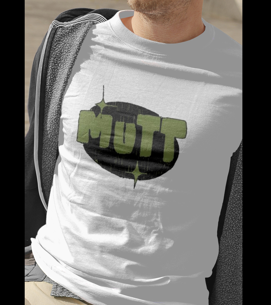 Mutt Bigsquidman Chunky Text Aesthetic T-Shirt