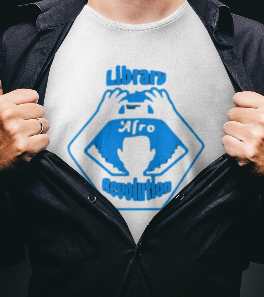 Library Afro Revolution Mychal T-Shirt