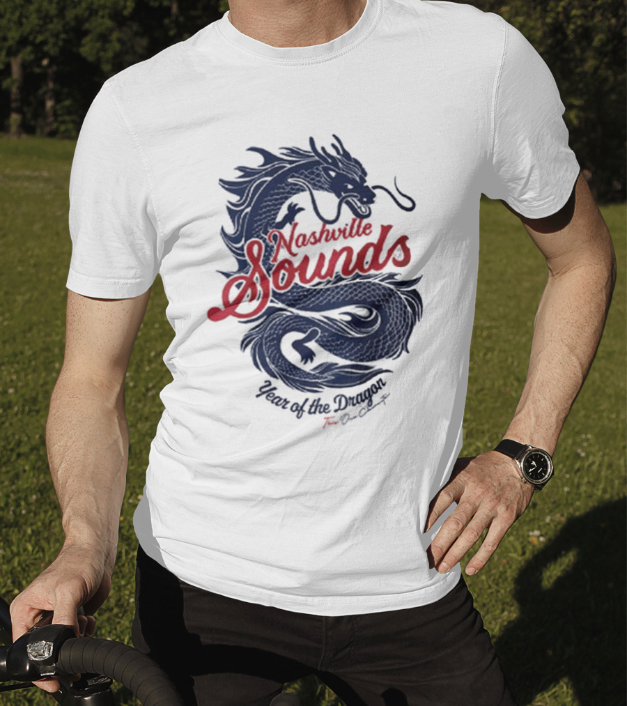 Nashville Sounds Year Of The Dragon Tom Bancroft T-Shirt