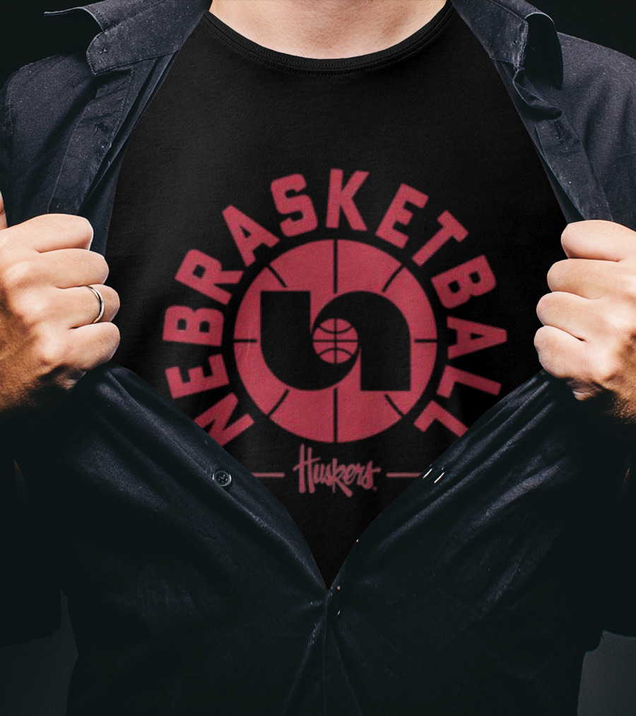 Nebrasketball Nebraska Huskers Basketball T-Shirt