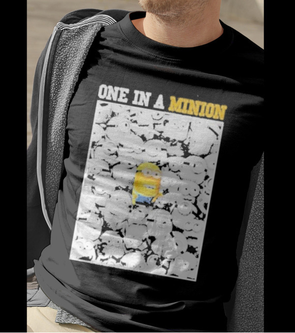 One In A Minion Nicholas J Fuentes Yellow Character Crowd T-Shirt