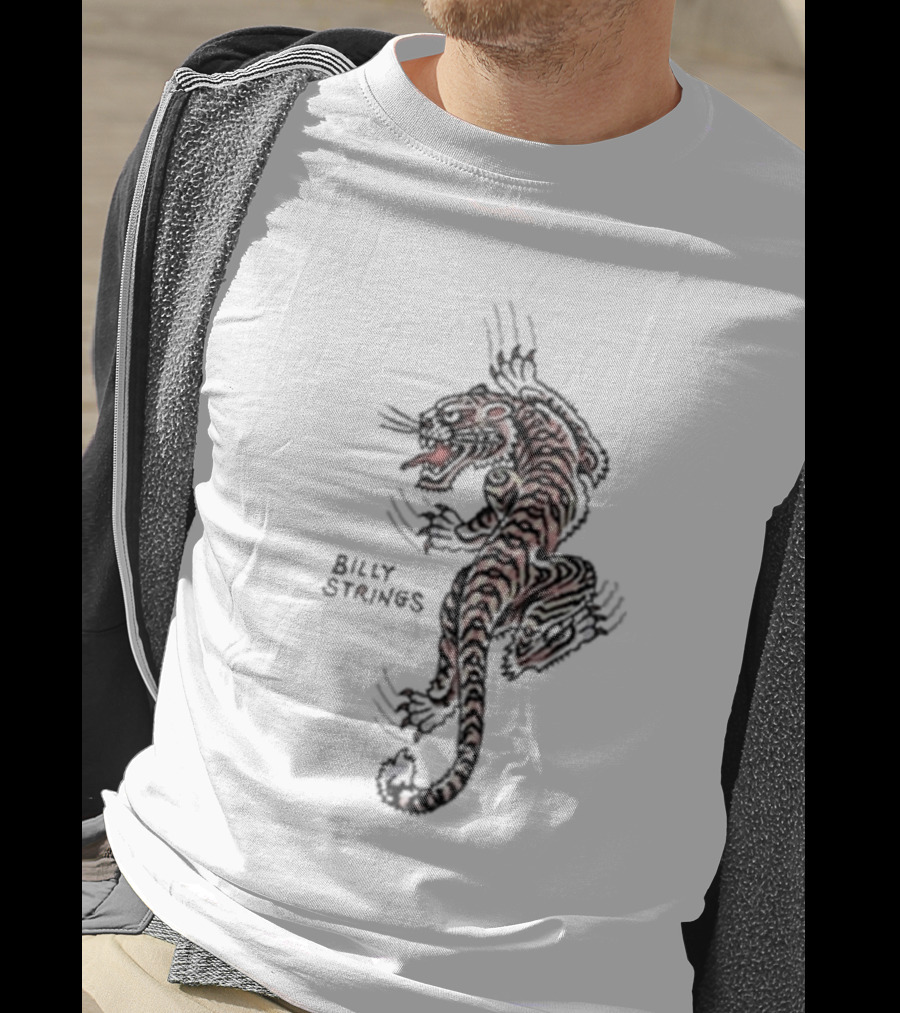 Billy Strings Old Gold Tiger Winter T-Shirt