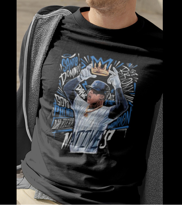 Santo Domingo Crown Champion Bronx All-Star Soto Pached Fierr Natives T-Shirt