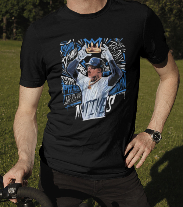 Santo Domingo Crown Champion Bronx All-Star Soto Pached Fierr Natives T-Shirt