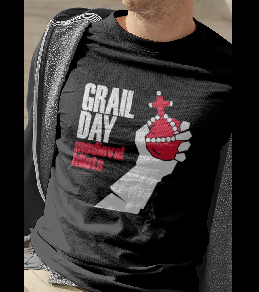 Grail Day Medieval Idiots T-Shirt