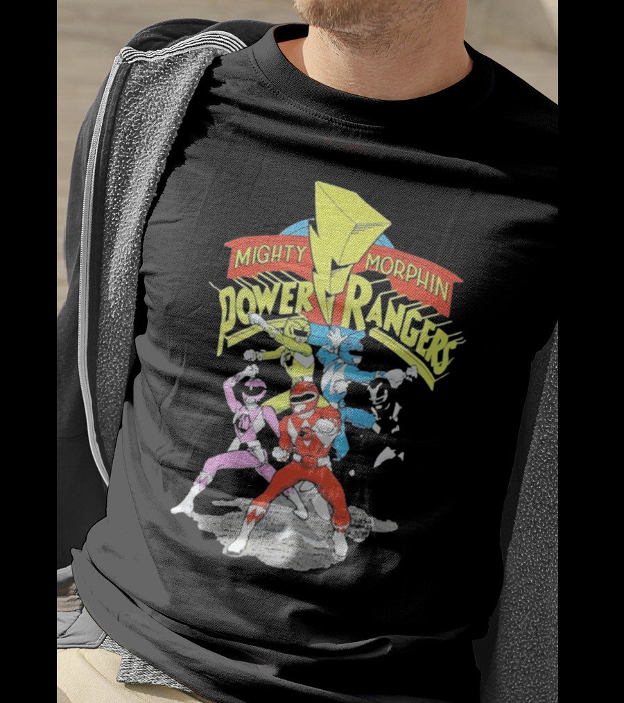 Mighty Morphin Power Rangers Classic Team T-Shirt