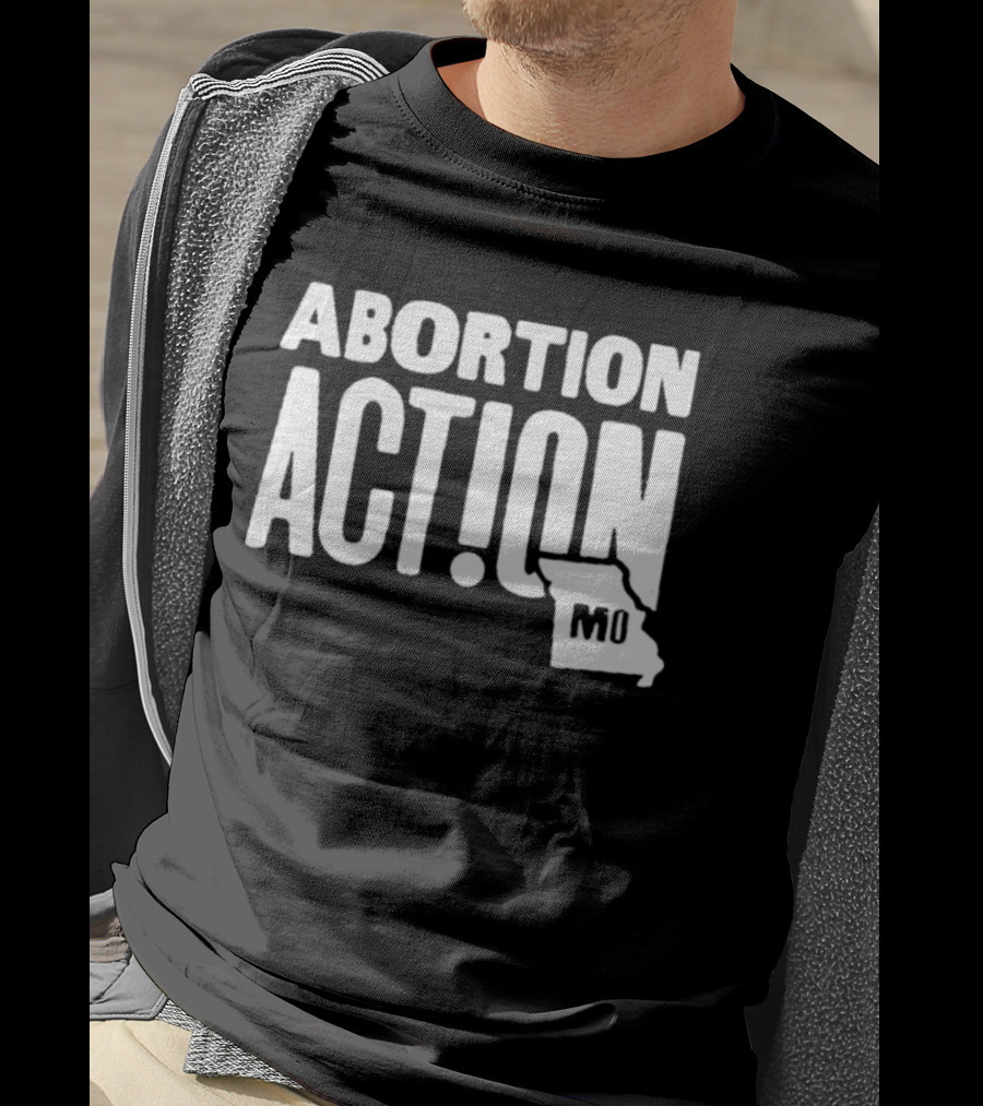 Missouri Abortion Action MO Icon Bold Protest T-Shirt