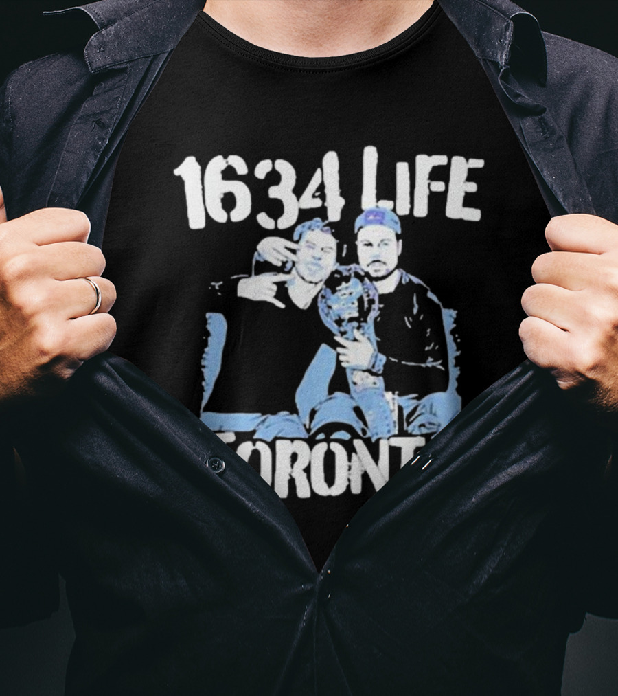 1634 Life Toronto Mitchell Marner And Auston Matthews T-Shirt