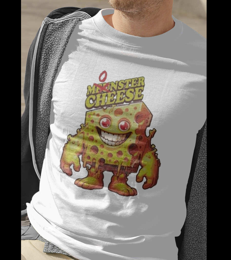 Munster Cheese Monster Smile T-Shirt
