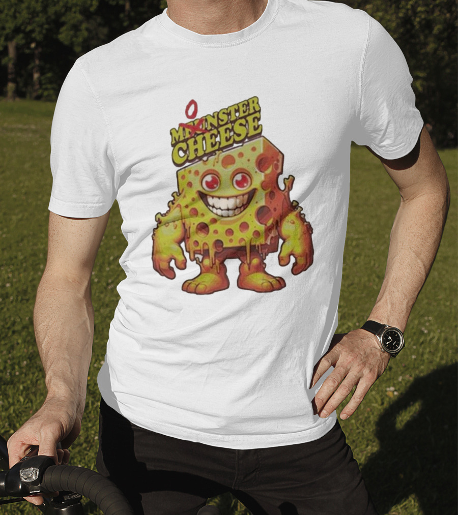 Munster Cheese Monster Smile T-Shirt