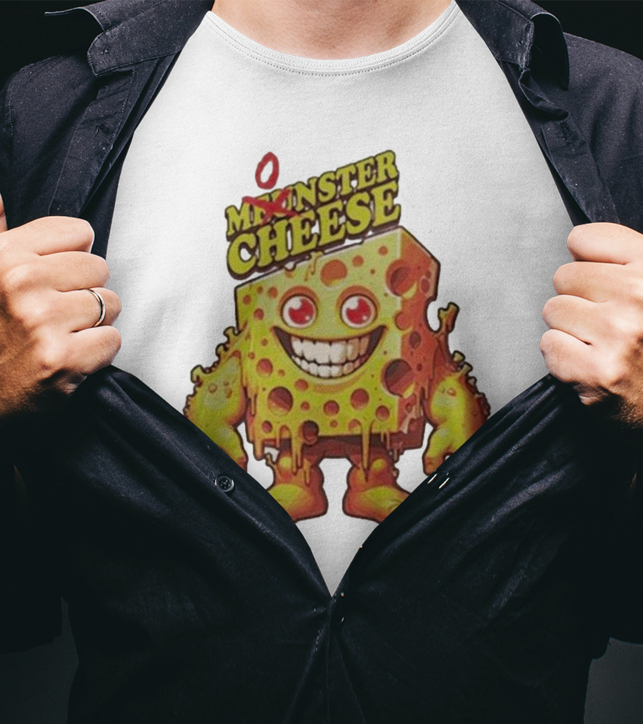Munster Cheese Monster Smile T-Shirt