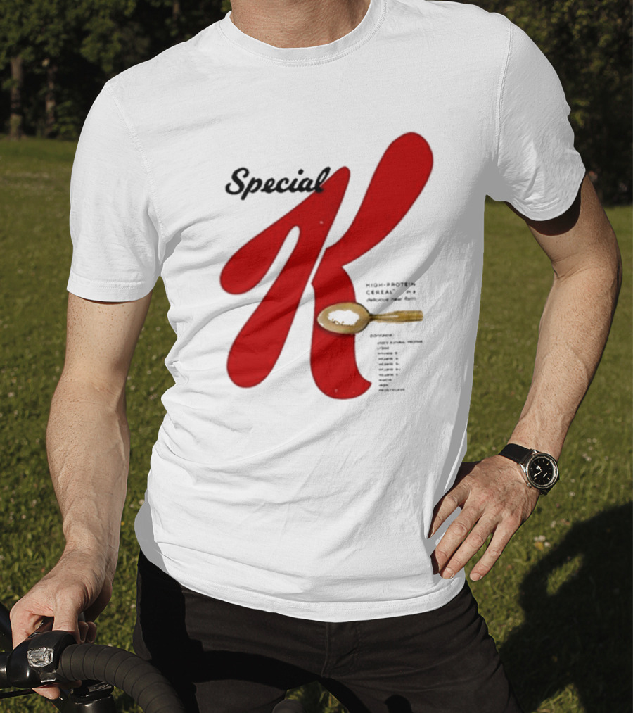Special K High Protein Cereal Ketapoloclub Spoon T-Shirt