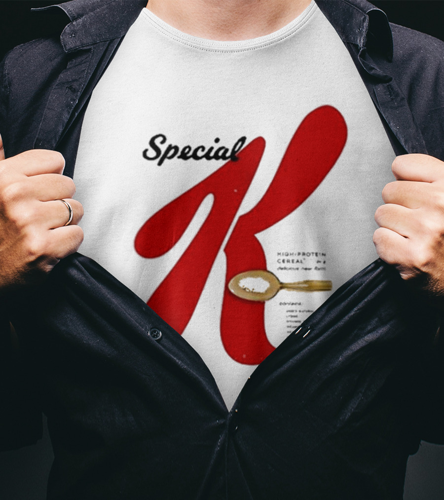 Special K High Protein Cereal Ketapoloclub Spoon T-Shirt