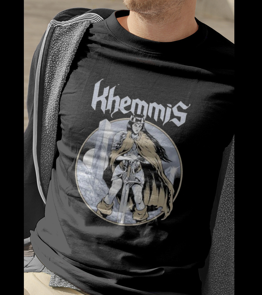 Khemmis Warrior Queen Fantasy T-Shirt