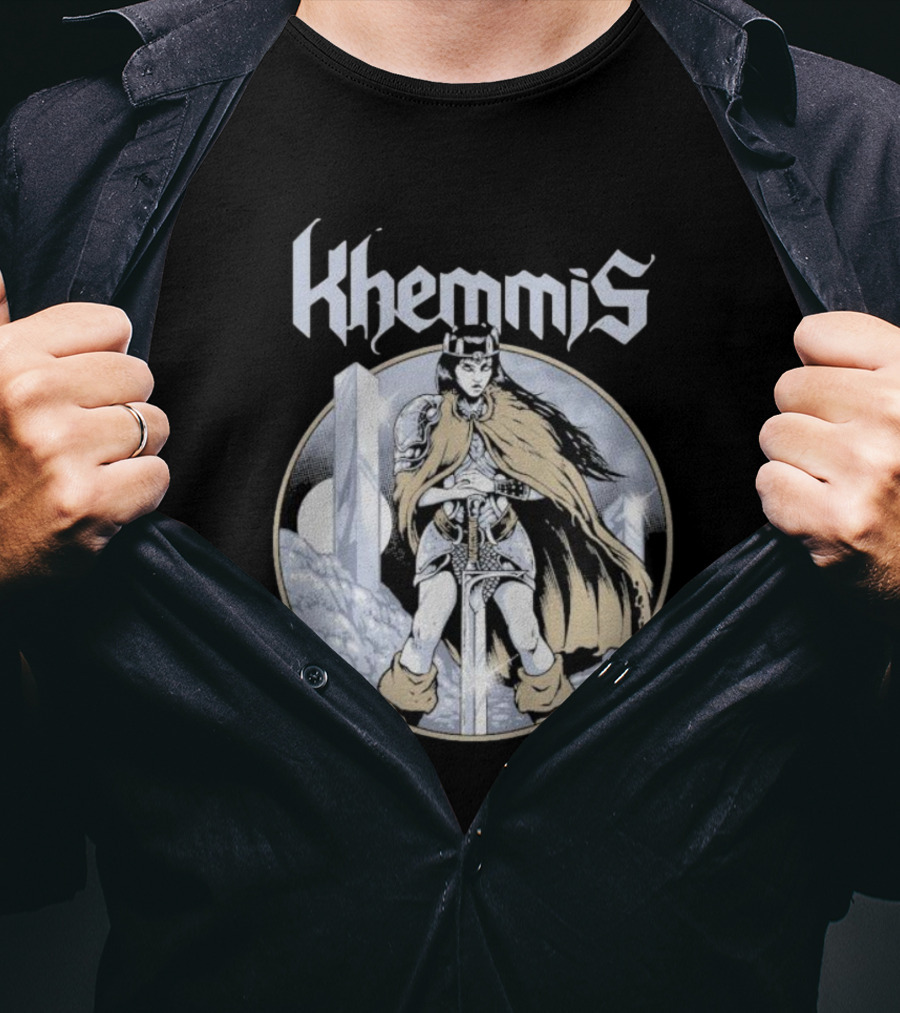 Khemmis Warrior Queen Fantasy T-Shirt
