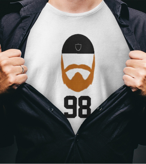 Klever Madd Maxx 98 Beard Orange Shield T-Shirt