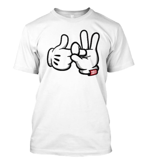 Koza Bobkov Noir Mickey Hand Sign T-Shirt