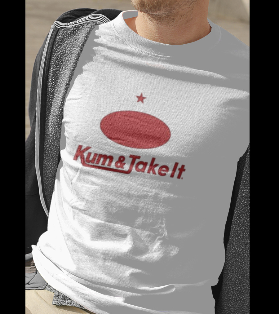 Kum And Take It Red Oval Star T-Shirt