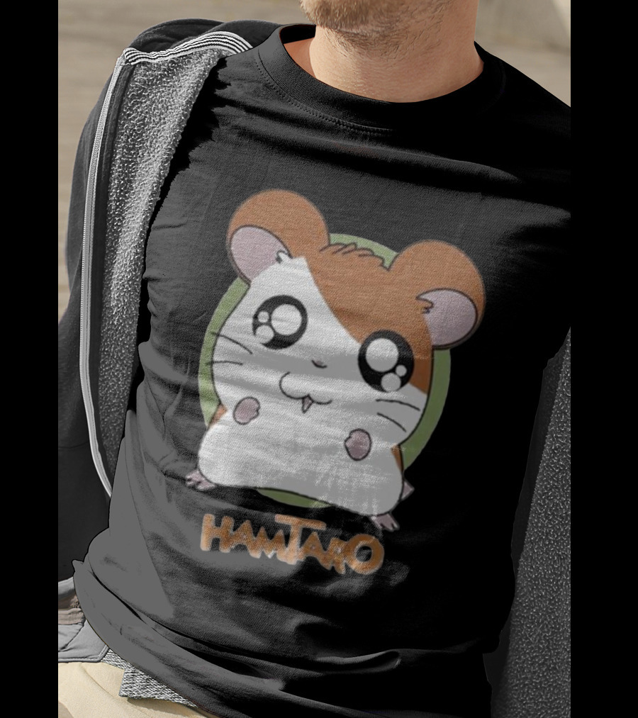Mamono World Hamtaro Goataro Cute Hamster Friend T-Shirt