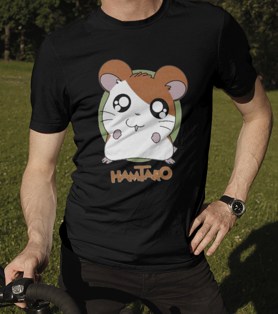 Mamono World Hamtaro Goataro Cute Hamster Friend T-Shirt