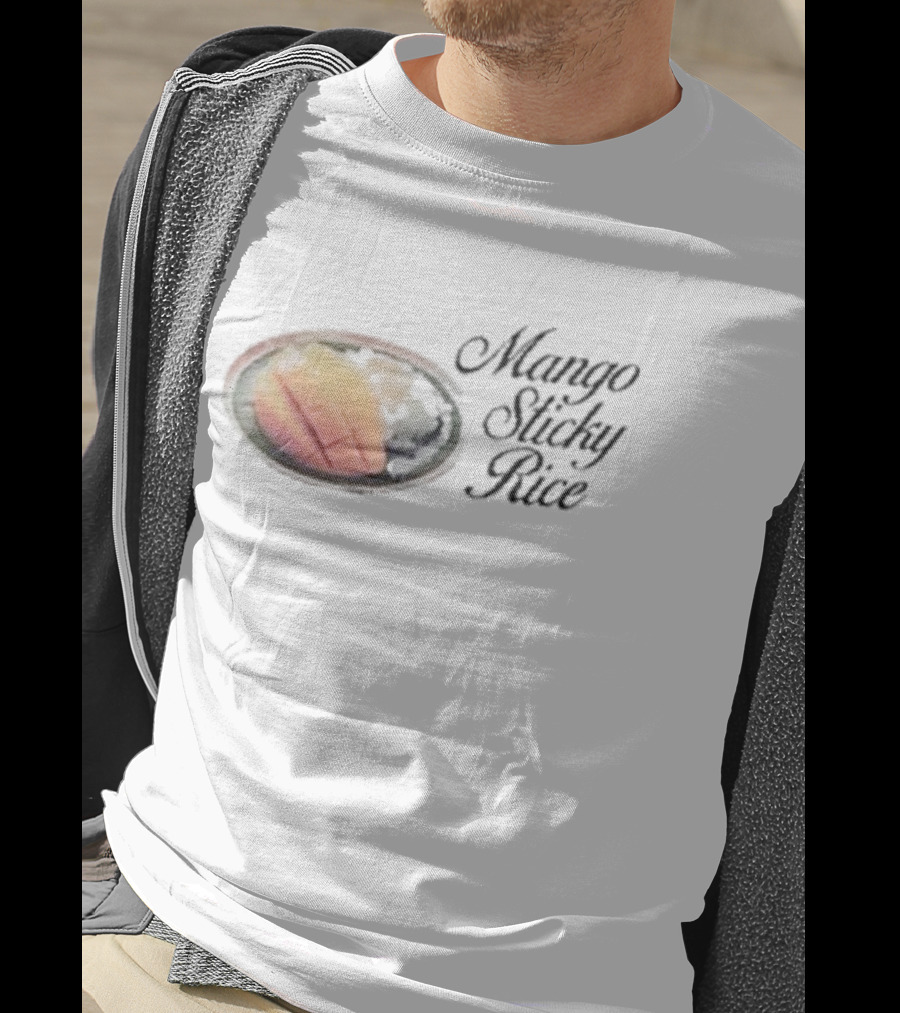 Mango Sticky Rice Tropical Fruit With Sticky Rice T-Shirt