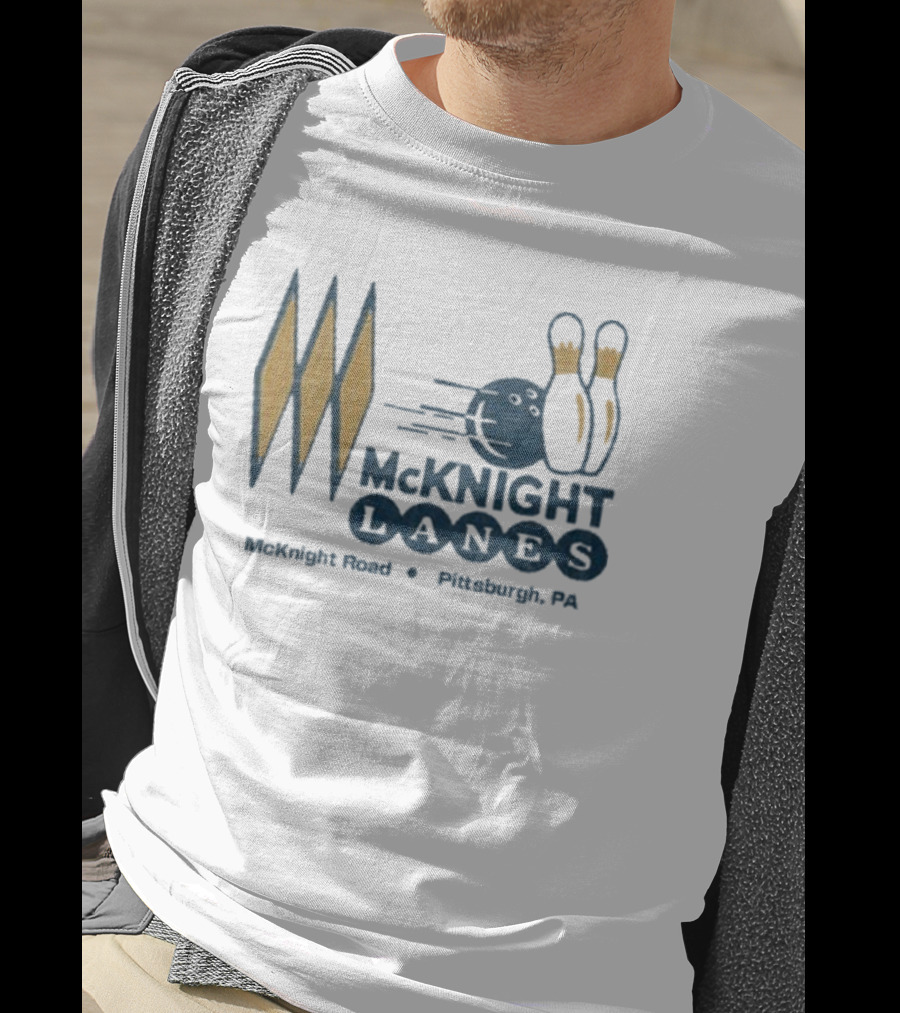McKnight Lanes Bowling Alley McKnight Road Pittsburgh PA T-Shirt