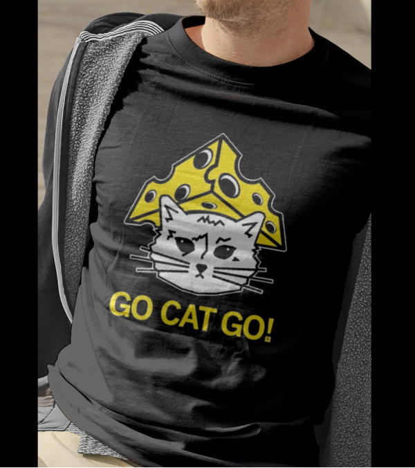 Raygun Cheesehead Go Cat Go T-Shirt