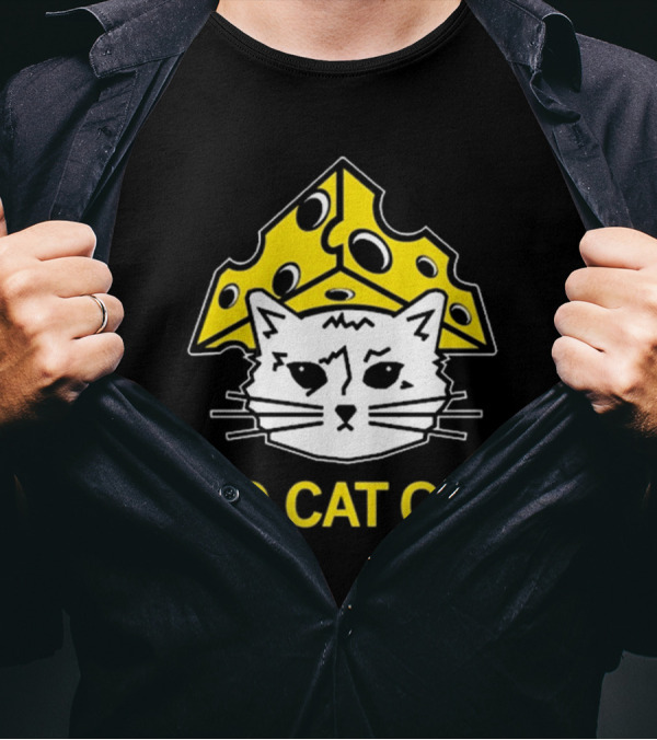 Raygun Cheesehead Go Cat Go T-Shirt
