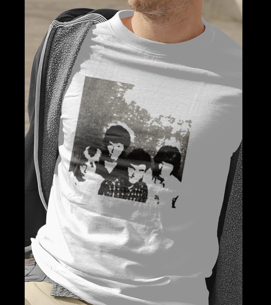 Talking Heads 77 Photo Album Cover Image T-Shirt