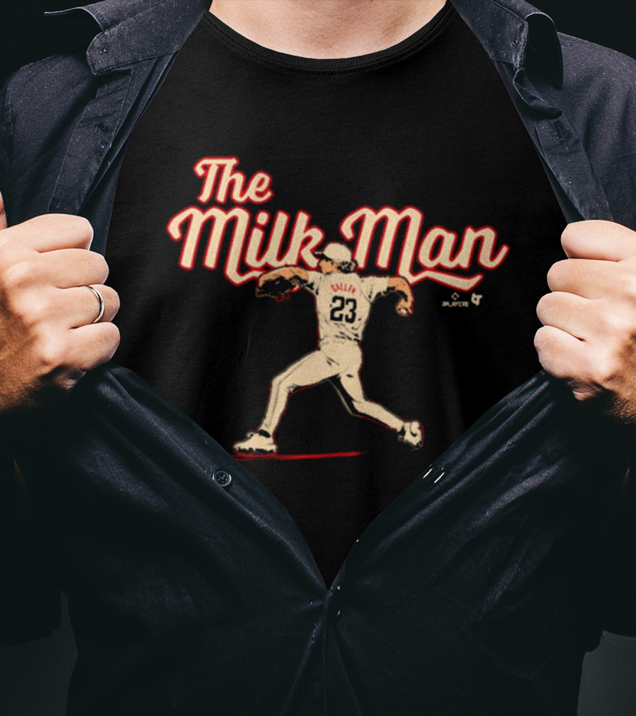 The Milk Man Arizona Diamondbacks 23 Gallen MLB Player T-Shirt