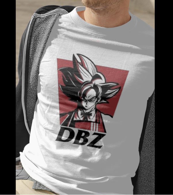 DBZ Kakarot Fried Chicken KFC Fusion T-Shirt