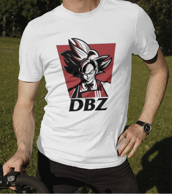 DBZ Kakarot Fried Chicken KFC Fusion T-Shirt