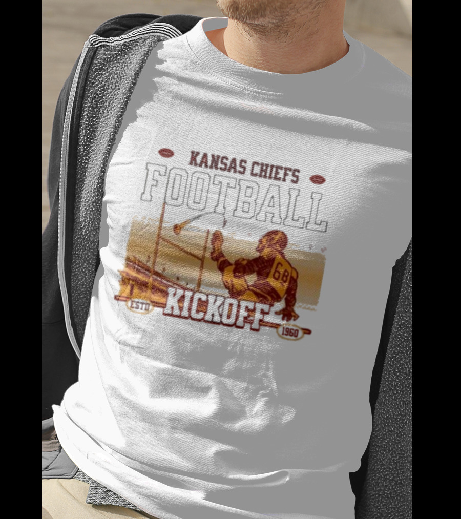Kansas Chiefs Football Kickoff Vintage T-Shirt