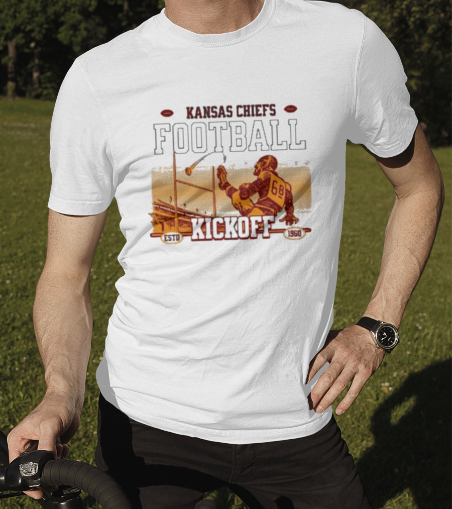 Kansas Chiefs Football Kickoff Vintage T-Shirt